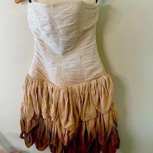 Bebe Cocktail Dress. (Strapless)